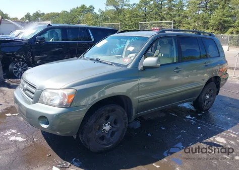 2006 Toyota Highlander z USA, uszkodzony, nr VIN JTEHD21A960040818
